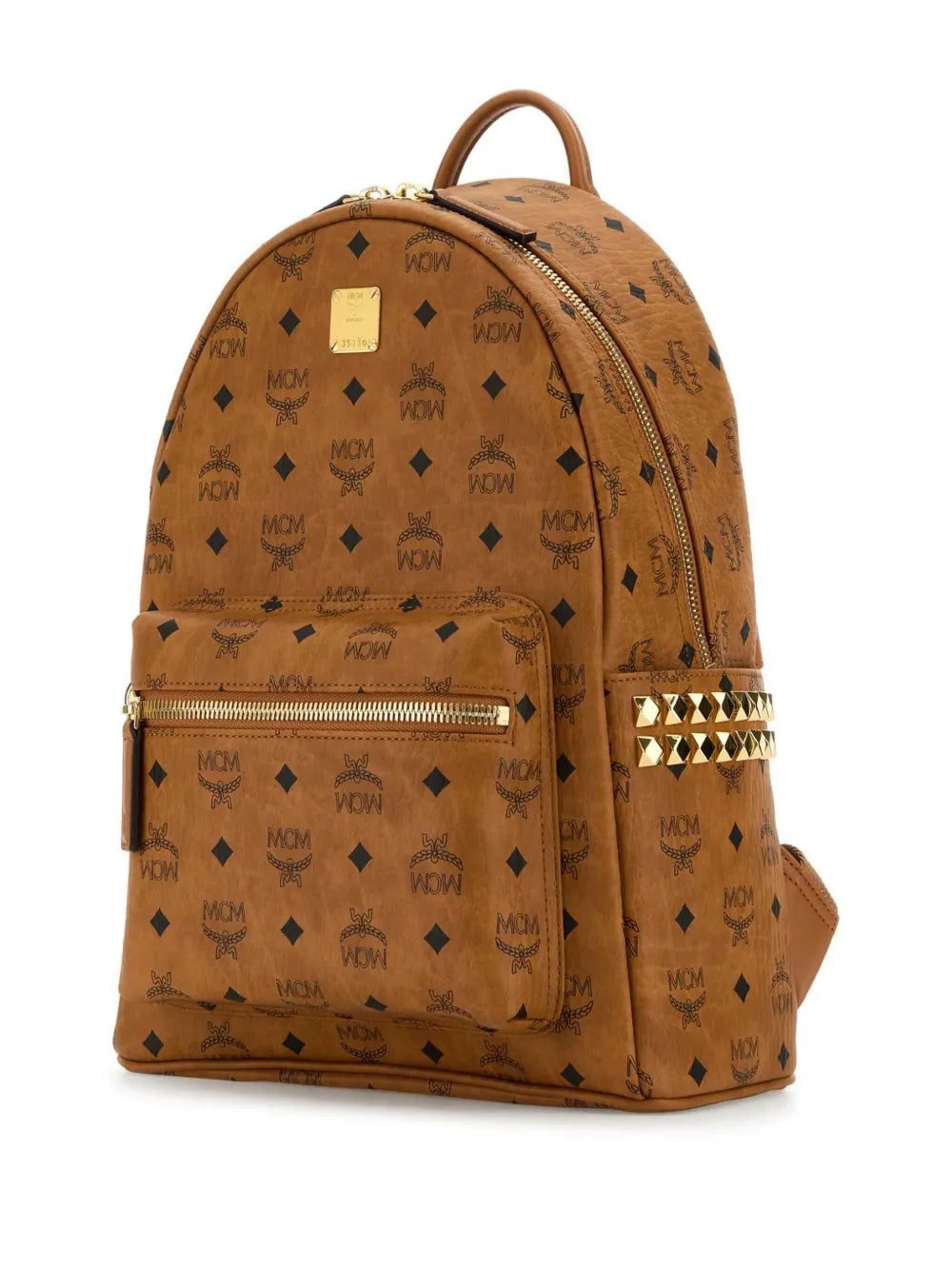 Stark Medium Backpack in Cognac Visetos