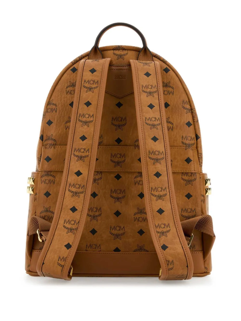 Stark Medium Backpack in Cognac Visetos
