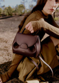 Nola Mini Handbag –  Burgundy