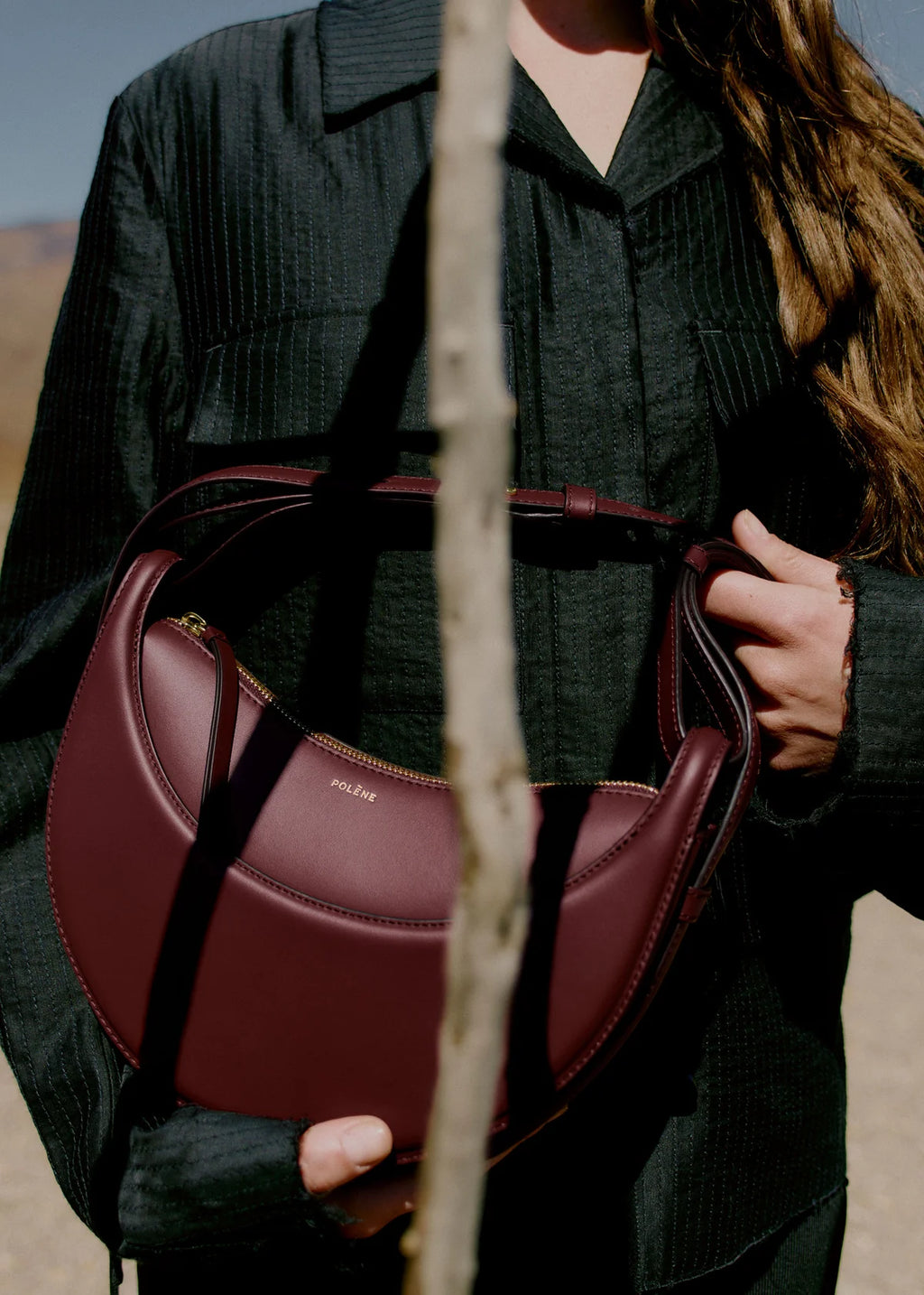 Numéro Dix Curve Bag - Cherry