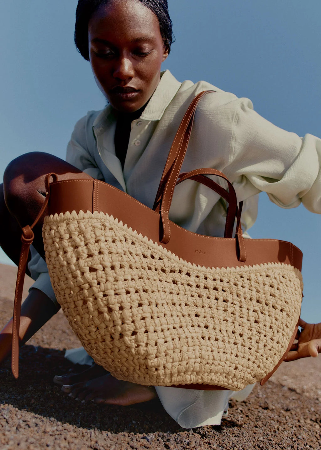 Cyme Carryall –  Raffia