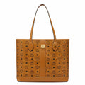 Shopper Tote in Cognac Visetos