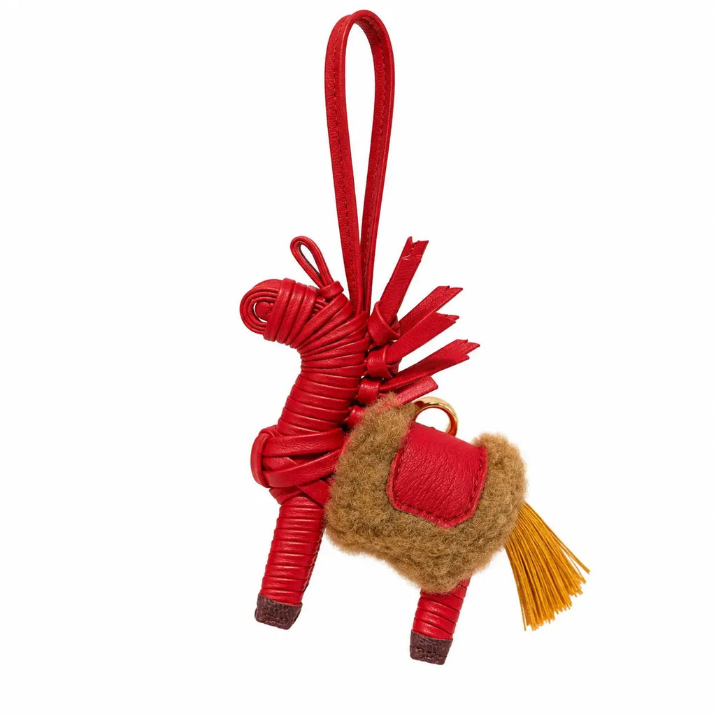 Songmont Pony Bag Charm – Lucky Red