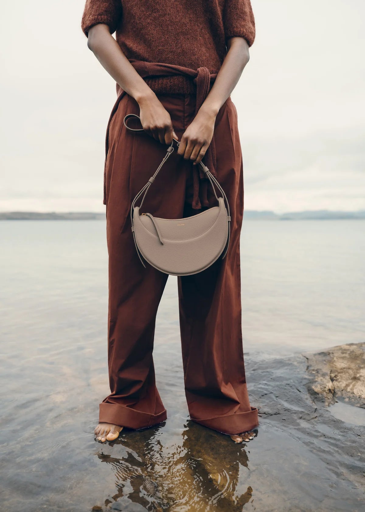 Numéro Dix Curve Bag - Taupe