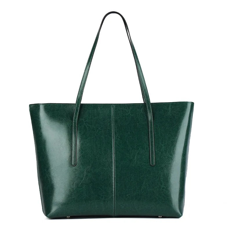 Leather Tote Bag Caramel