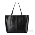 Leather Tote Bag Black