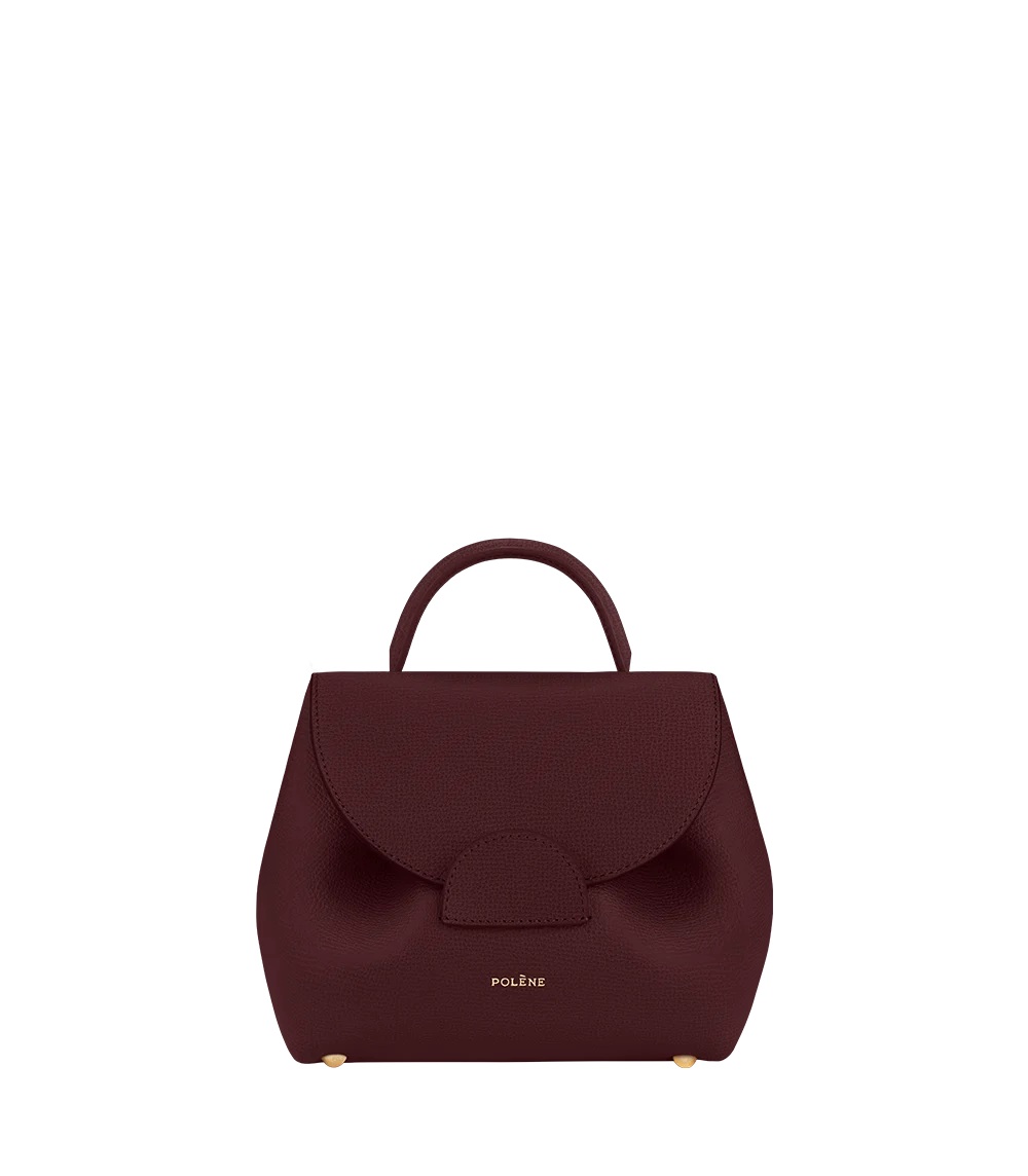 Nola Mini Handbag –  Burgundy